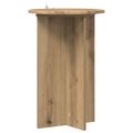 vidaXL Stojan na rastliny 2 ks Dub artisan Ø40 x 60 cm