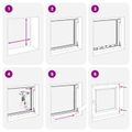 vidaXL Otočné a sklopné okno do suterénu RISOR 50 x 75 cm PVC a sklo
