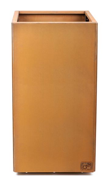Kvetináč G21 Corten Square, 40 x 80 x 40 cm