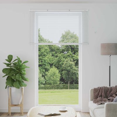 vidaXL Žalúzia Biely 213 x 130 cm 25 mm PVC