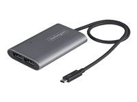 TB3 na DP 1.4 adaptér - Adaptér USB / DisplayPort - USB-C (M) na DisplayPort (F) - Thunderbolt 3 / DisplayPort 1.4 - 46 cm - podpora 8K - strieborná