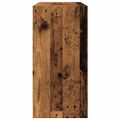 vidaXL Komoda staré drevo 102x37x75,5 cm kompozitné drevo