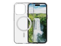 Zadní kryt pro mobilní telefon - kompatibilita s MagSafe - D3O, plast - průsvitná - pro Apple iPhone 15 Pro