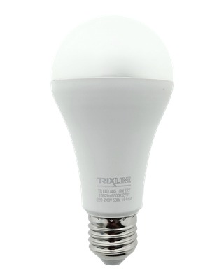 LED žiarovka Trixline 18W 1692lm E27 A65 studená biela