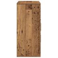 vidaXL Servírovacia skriňa Staré drevo 60 x 31 x 70 cm