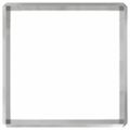 vidaXL Slimákové zábrany 8 ks 100 x 3,5 x 25 cm Pozinkovaná oceľ