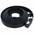 vidaXL Flexibilná obruba trávnika s 30 kolíkmi 10 m 5 cm