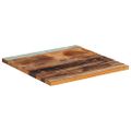 vidaXL Štvorcová stolová doska 60x60 cm, 25-27 mm, recyklovaný masív