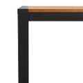 vidaXL Záhradný stôl s nohami v tvare U 180x90x75 cm akáciový masív