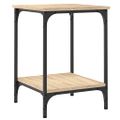 vidaXL Konferenčný stolík dub sonoma 40x40x55 cm kompozitné drevo
