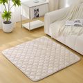 Hracia podložka prešívaná Hygge beige 1.27 x 1.27 m