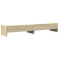 vidaXL Stojan na monitor dub sonoma 100x24x16 cm kompozitné drevo