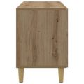 vidaXL TV skrinka 99 x 34,5 x 50 cm Dub artisan Kompozitné drevo