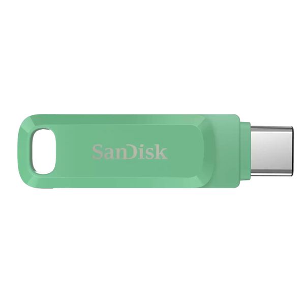 SanDisk Ultra Dual Drive Go/256 GB/USB 3.2/USB-A + USB-C/Zelená