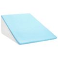 vidaXL Vankúš na nohy 60 x 50 x 30 cm Mäkký Pamäťová pena Sivá