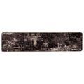 vidaXL Behúň MARSA Čierna 80 x 450 cm Polyester a PVC