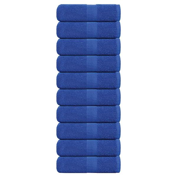 vidaXL Utierky na umývanie FROGN 10 ks modré 30x30 cm 360 g/m²