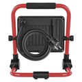 LED reflektor ELION 50W, červeno-čierny, IP65, 8000 lm, neutrálna biela