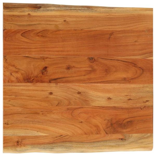 vidaXL Stolová doska 80x80x2,5 cm štvorcová masívna akácia živá hrana