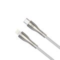 Kábel Forever Sleek USB-C - Lightning 1,0 m 27W biely