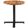 vidaXL Bistro stôl okrúhly Ø70x75 cm akáciový masív