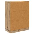 vidaXL Zásuvkový kabinet 66 x 34,5 x 87 cm Kompozitné drevo