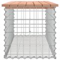vidaXL Záhradná lavica gabiónový dizajn 103x44x42 cm masívny douglas