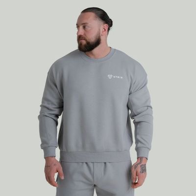 Mikina Relaxed ZOA Smoke - STRIX, veľkosť S, 72% polyester，22% viscose, 6% elastane