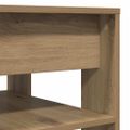 vidaXL Konferenčný stolík Artisan Dub 55,5x55x45 cm Upravené drevo