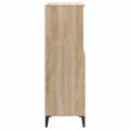 vidaXL Vysoká skrinka dub sonoma 60x36x110 cm spracované drevo