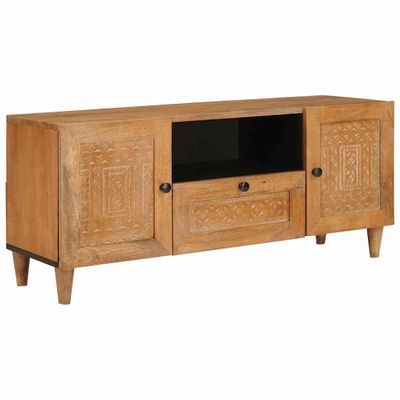 vidaXL TV jednotky Svetlohnedá 105 x 33 x 46 cm Kompozitné drevo