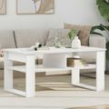 vidaXL Konferenčný stolík Biela 96 x 54 x 44 cm Kompozitné drevo