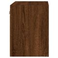 vidaXL TV nástenné skrinky 2ks hnedý dub 40,5x30x40cm kompozitné drevo