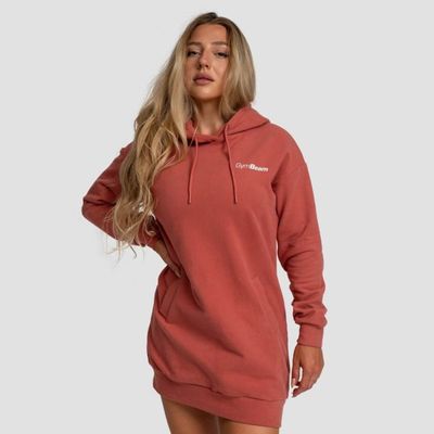 Dámska longline mikina Limitless Cinnamon - GymBeam, veľkosť S, veľkosť oblečenia S
