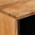 vidaXL Servírovacia skriňa s úložiskom Prírodná 80 x 33 x 75 cm