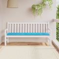 vidaXL Podložka na lavičku Oxfordská látka Tyrkysová 180 x 50 x 3 cm