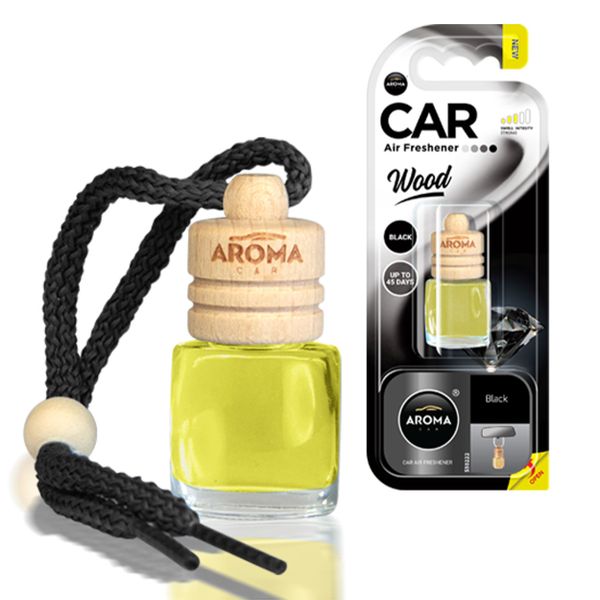 Osviežovače vzduchu AROMA WOOD BLACK