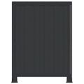 vidaXL Plastová skrinka 68x39x92 cm