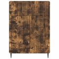 vidaXL Servírovacia skriňa Dymový dub 66 x 34,5 x 92 cm