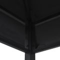 vidaXL Grilovací altánok 240x150x255 cm antracitový oceľový