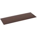 vidaXL Nástenné panely 12 ks hnedé 90x30 cm umelá koža 3,24 m²