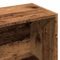 vidaXL Knižnica staré drevo 98x29x97,5 cm kompozitné drevo