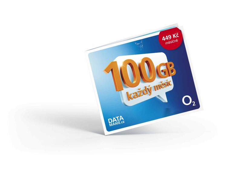 O2 Datamánia 100GB