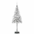 vidaXL Vianočný stromček s 300 LED-i Biela 180 cm PE a oceľ