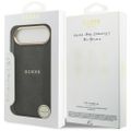 Puzdro Guess pre iPhone 17 Air HC MAGSAFE PU W/ 4G PU STRIPE čierne