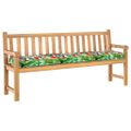 vidaXL Vankúš na palety Kvetinový Tropická džungle 200 x 40 x 8 cm