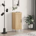 vidaXL Komoda dub sonoma 34,5x34x90 cm spracované drevo