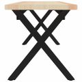 vidaXL Lavica 135x40x45 cm borovicové drevo