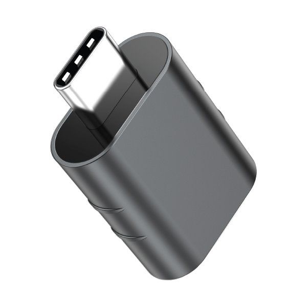 Colorway Adaptér USB-A na USB-C 3.2 Adaptér, USB (F) na USB-C 3.2 Gen2 (M), až 10Gb/s, šedý