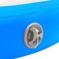 vidaXL Nafukovací gymnastický matrac s pumpou 100x100x15 cm PVC modrý